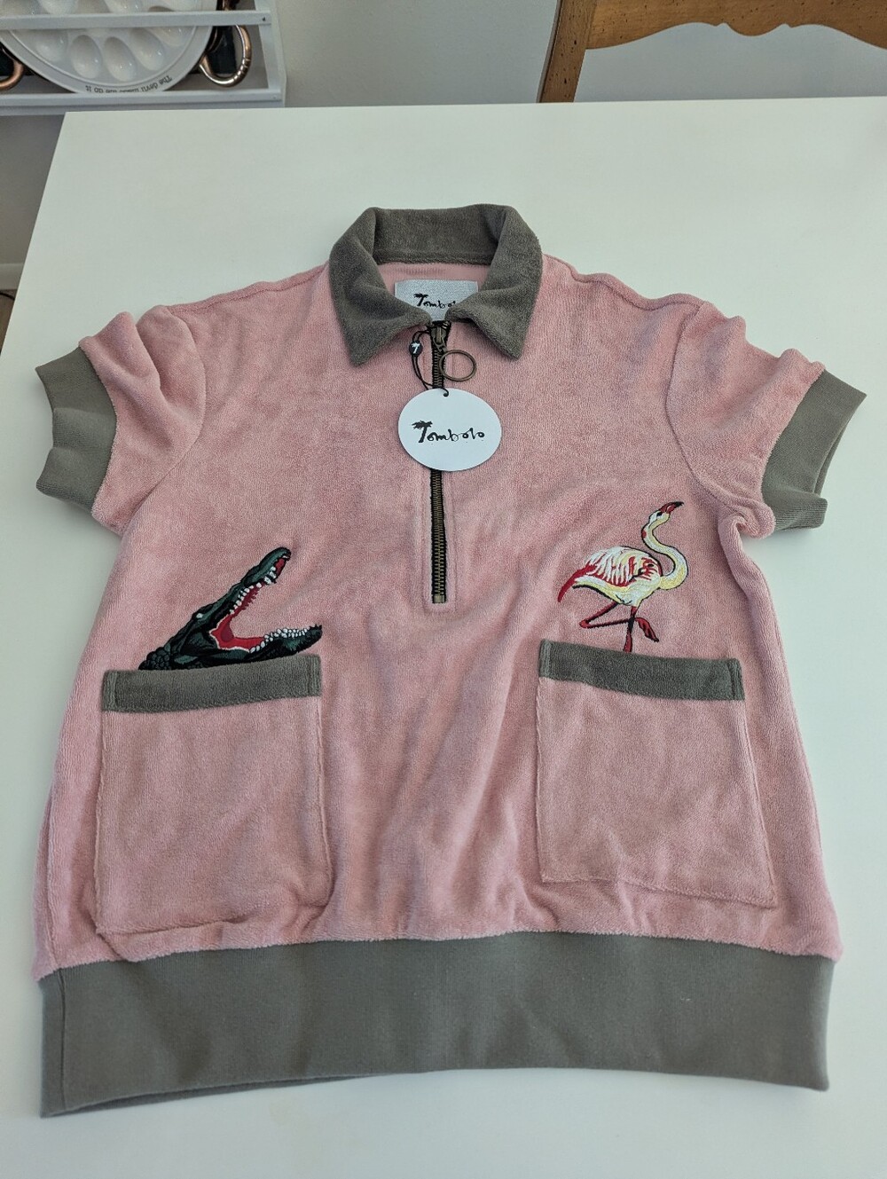 NWT Tombolo Flamingo Tartare